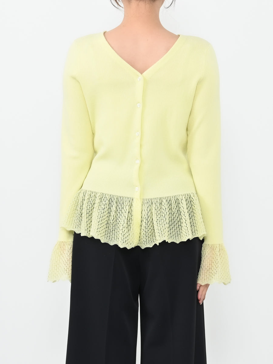 2wayレースぺプラムトップス　[通常]