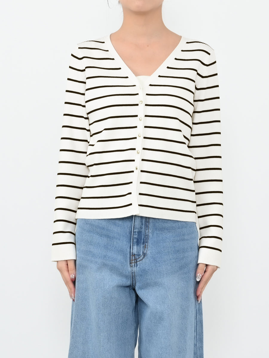 ※こちらが実物のカラーに一番お色味が近くなっております。（ボーダー）<br>150cm | B:78 W:56 H:74 股下:69 | ワンサイズ着用