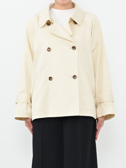 バックタックミドルトレンチコート　[通常]