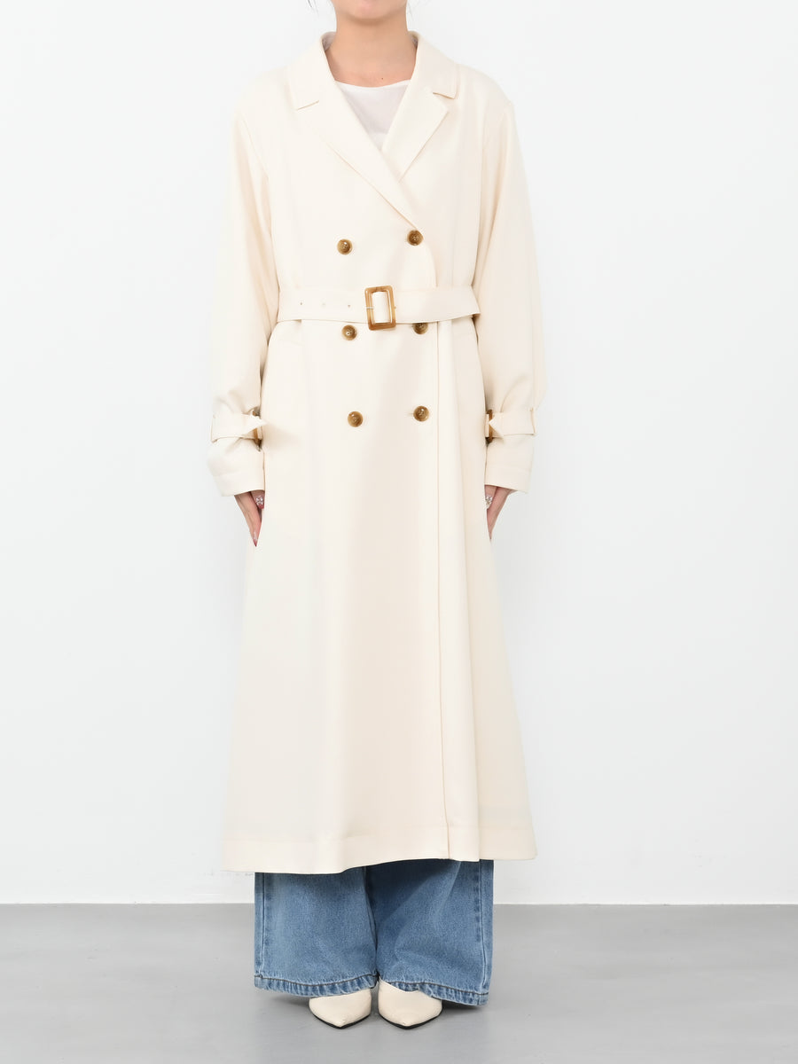 ※こちらが実物のカラーに一番お色味が近くなっております。（アイボリー）<br>150cm | B:78 W:56 H:74 股下:69 | regular着用 (ヒールの高さ:3.5cm)