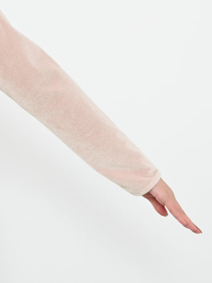 シアーベロアボートネックトップス　[通常]