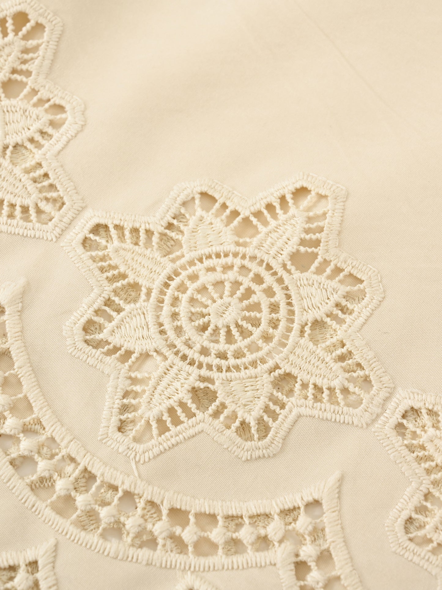 カットワークヘムブラウス　[通常]