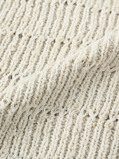 スラブミックススパンコールカーディガン　[通常]