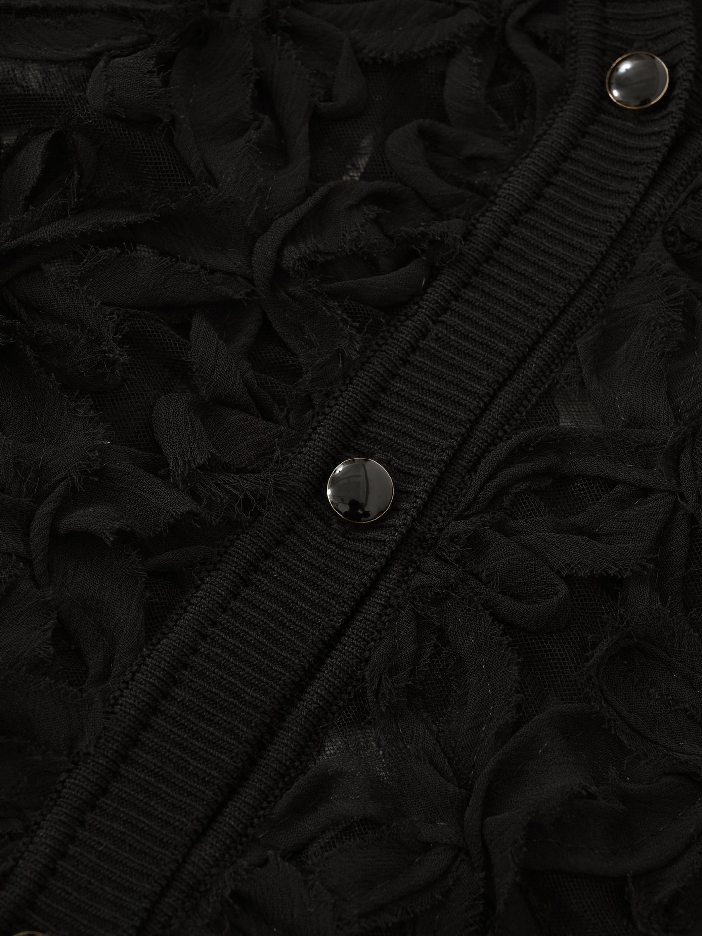 フラワーエンブロイダリーカーディガン　[通常]