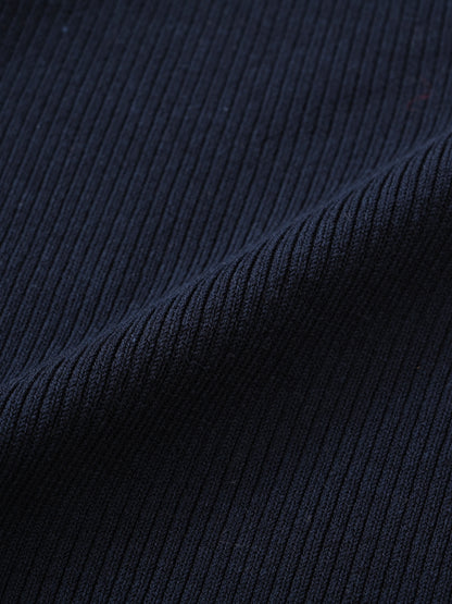 シルキーコットンゴールドボタンニット　[通常]