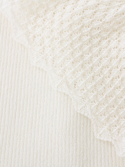 2wayレースぺプラムトップス　[通常]