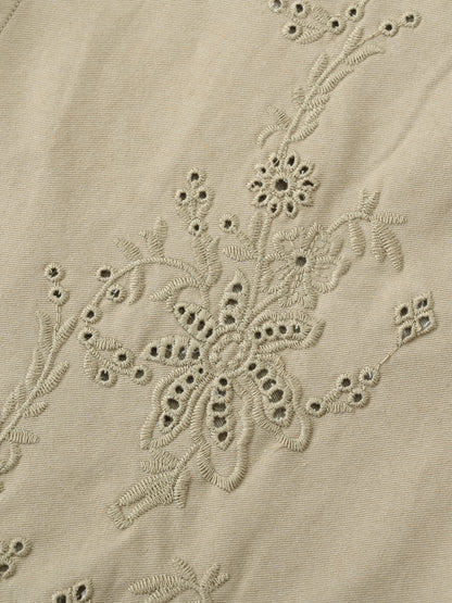 エンブロイダリージャンパースカート-short & regular　[通常]