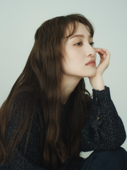 ウールショートボタンスリーブニット　[通常]