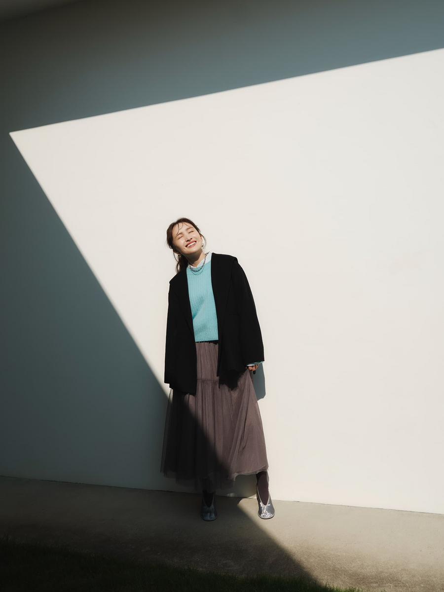 ＜sweetweb掲載＞ウールリバーミドルコート　[通常]