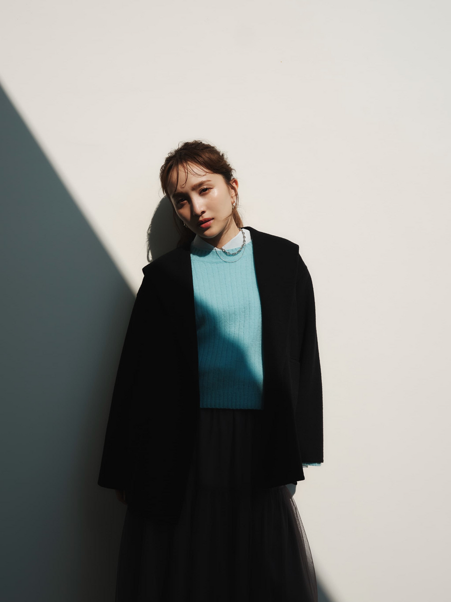 ＜sweetweb掲載＞ウールリバーミドルコート　[通常]