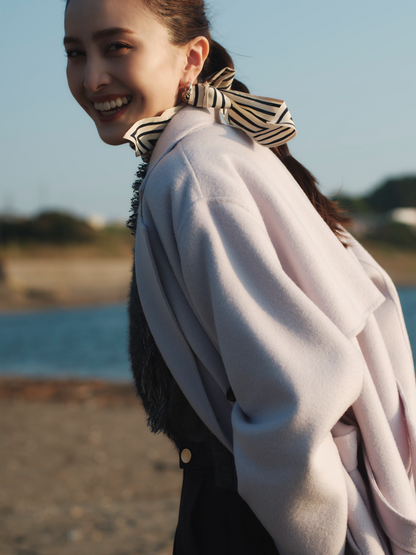 ウールリバートレンチコート-short & regular　[通常]