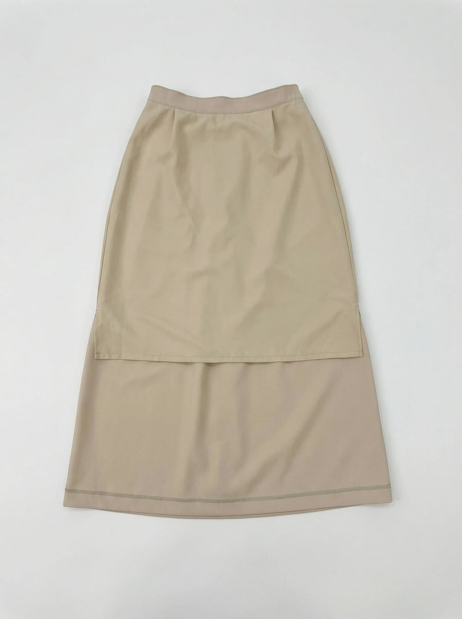 アシメタックIラインスカート-short & regular　[通常]