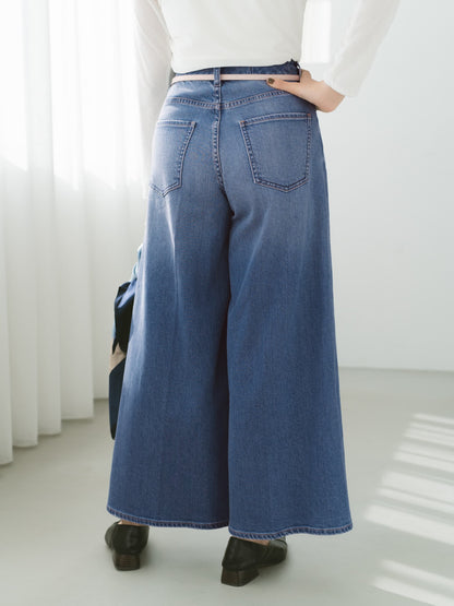 【Healthy DENIM×COHINA】BABY GINGER センタープレスデニム-short & regular　[通常]