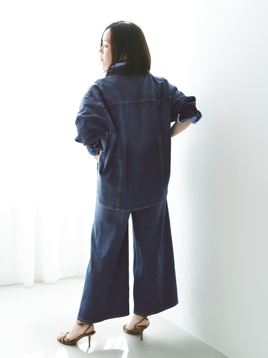 【Healthy DENIM×COHINA】BABY GINGER センタープレスデニム-short & regular　[通常]
