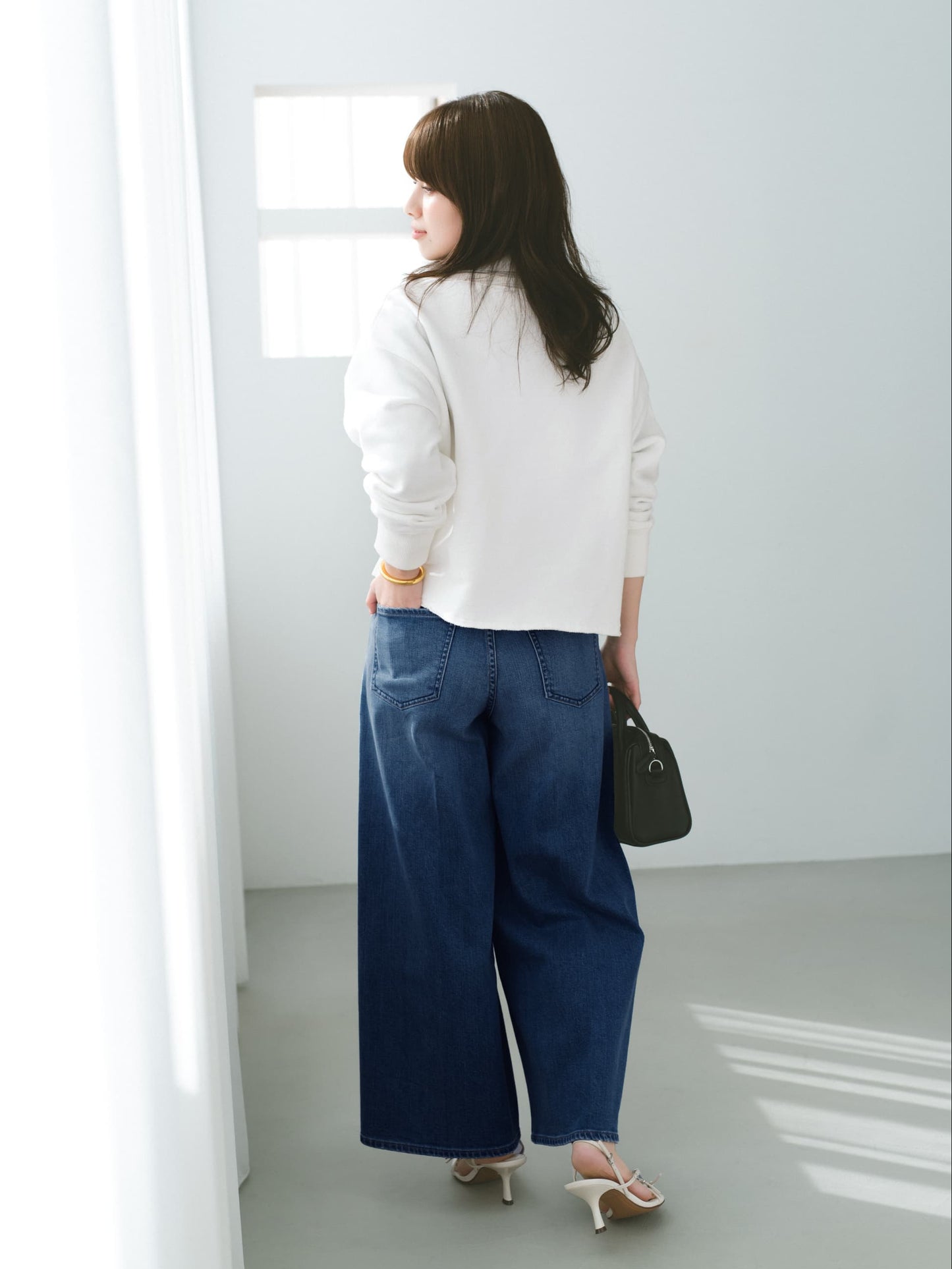 【Healthy DENIM×COHINA】BABY GINGER センタープレスデニム-short & regular　[通常]