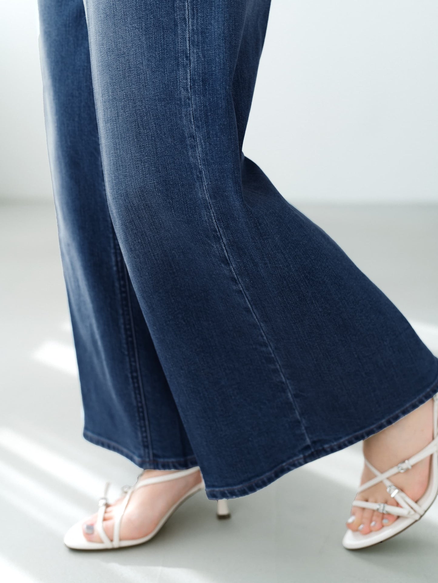 【Healthy DENIM×COHINA】BABY GINGER センタープレスデニム-short & regular　[通常]