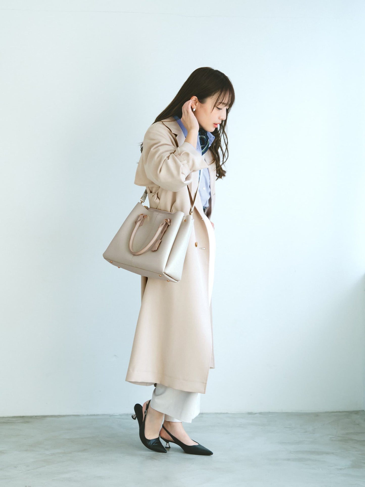 【VISコラボ】【軽量】チャーム付き2wayトート　[通常]