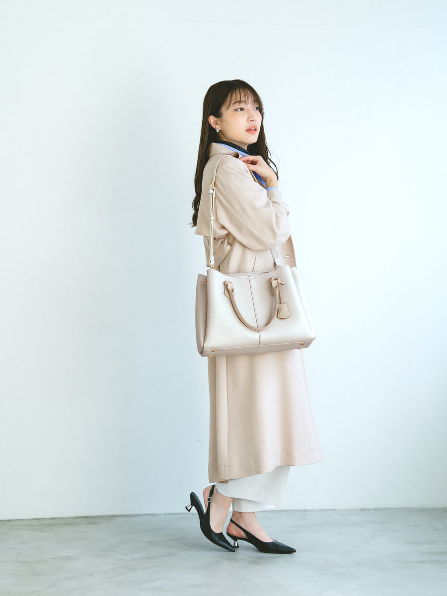 【VISコラボ】【軽量】チャーム付き2wayトート　[通常]