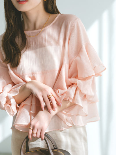 150cm 春コーデ ブラウススタイル