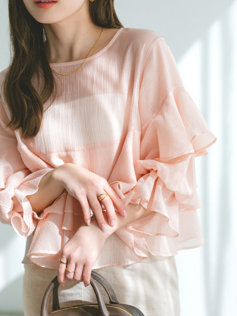 148cmスタッフ着用 大人っぽく見せるコーデ