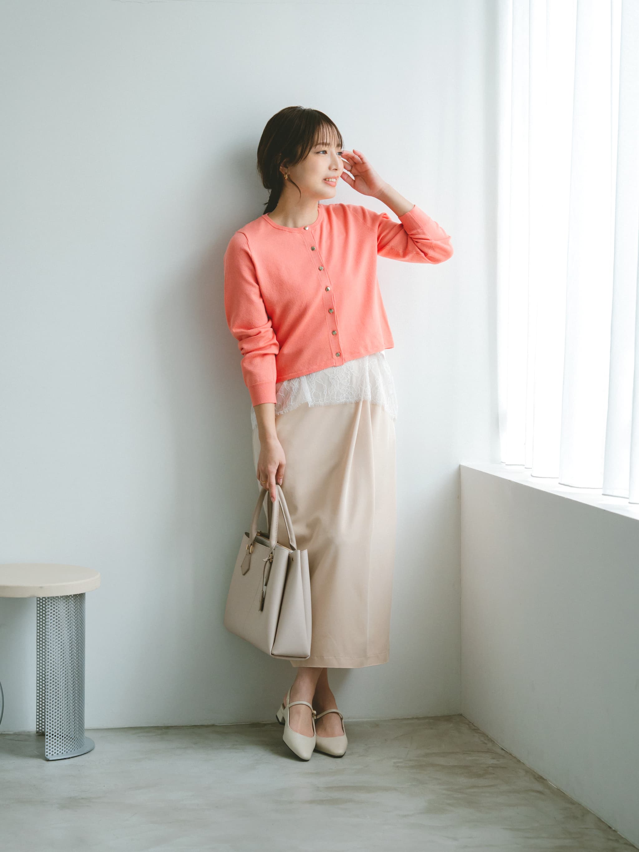 レースドッキングキャミソール | 小柄・低身長女性向けファッション