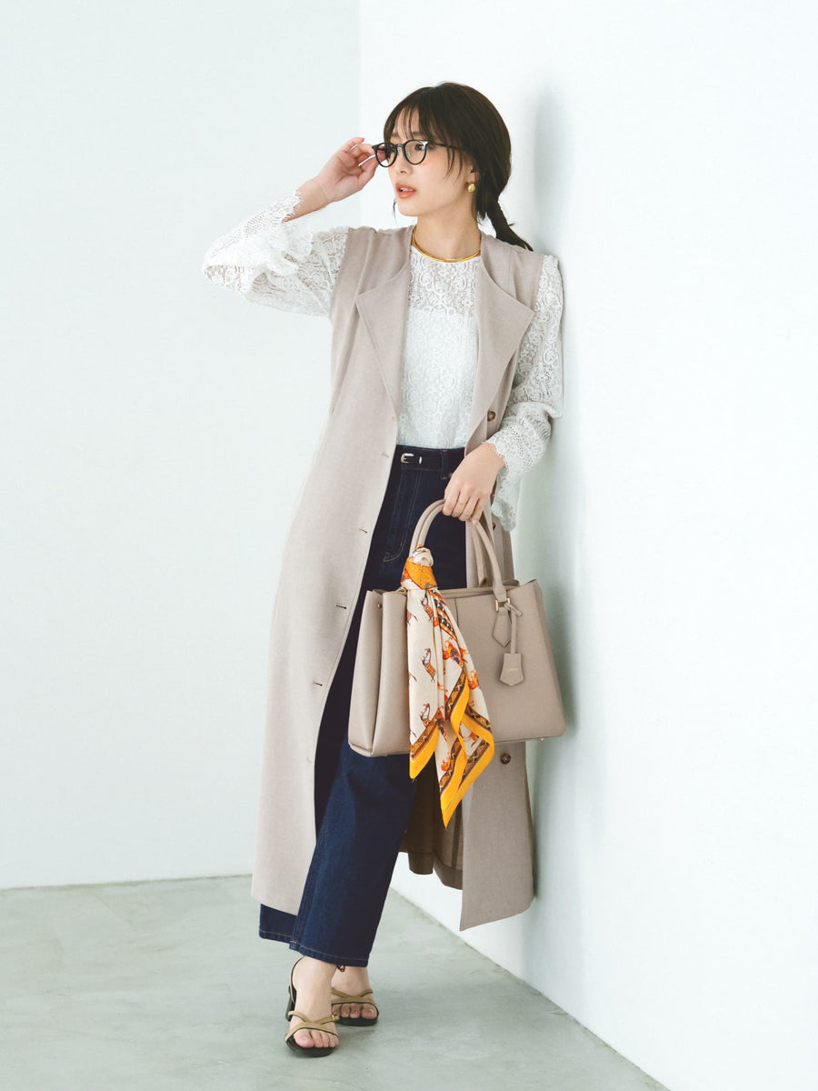 トリアセリネンライクジレワンピース-short & regular　[通常]