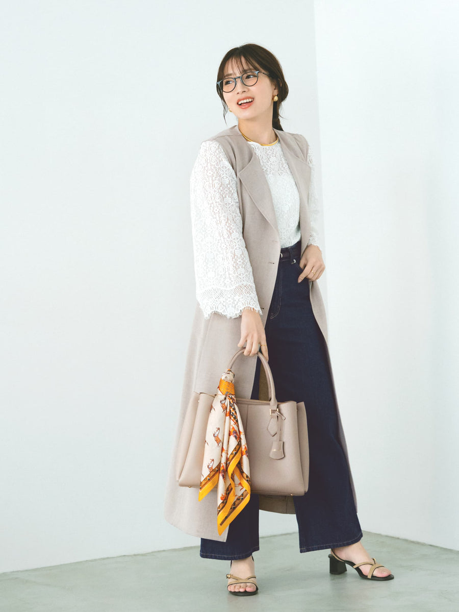 トリアセリネンライクジレワンピース-short & regular　[通常]