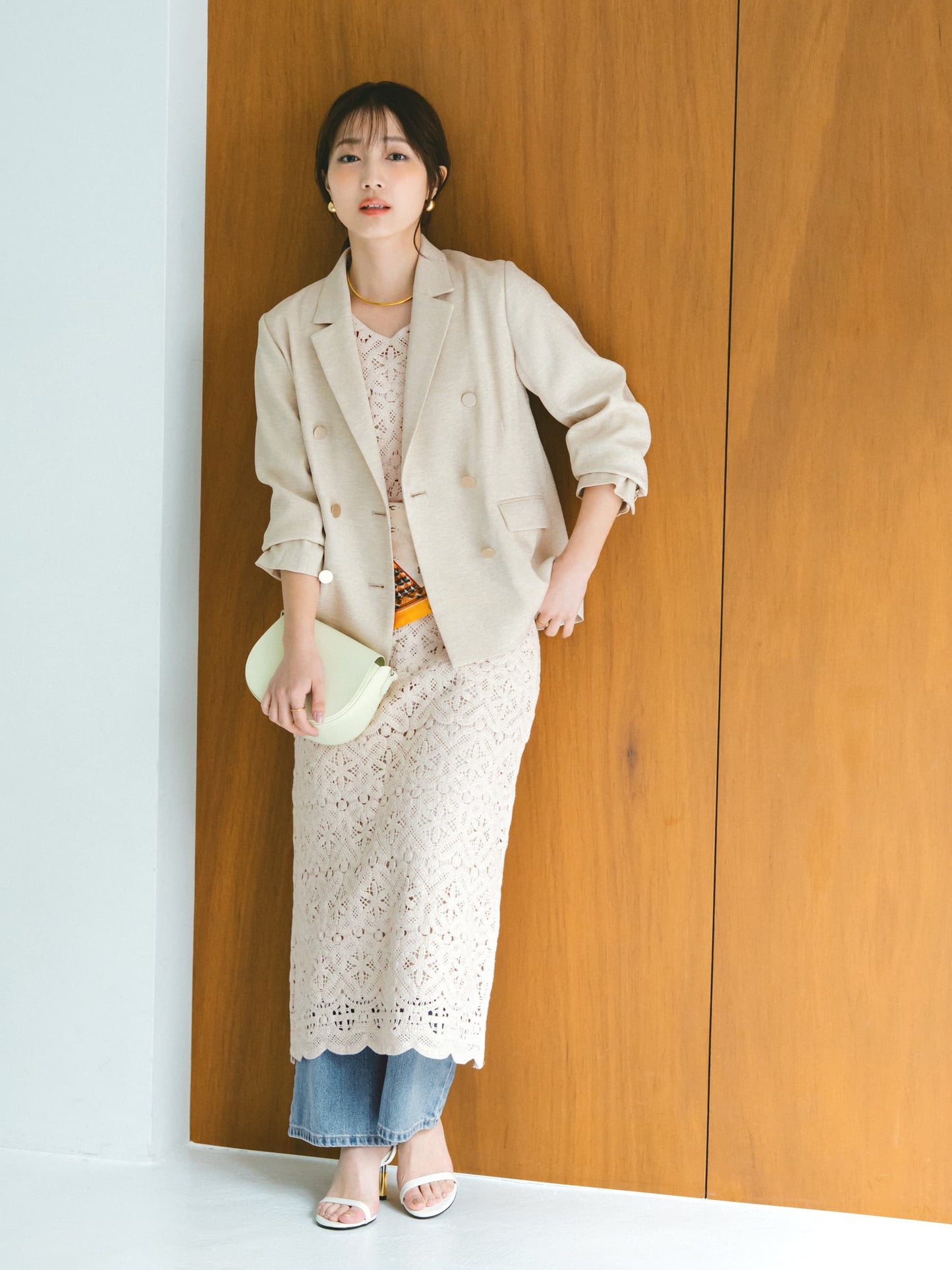 152cm | B:78 W:62 H:86 股下:71 | regular着用