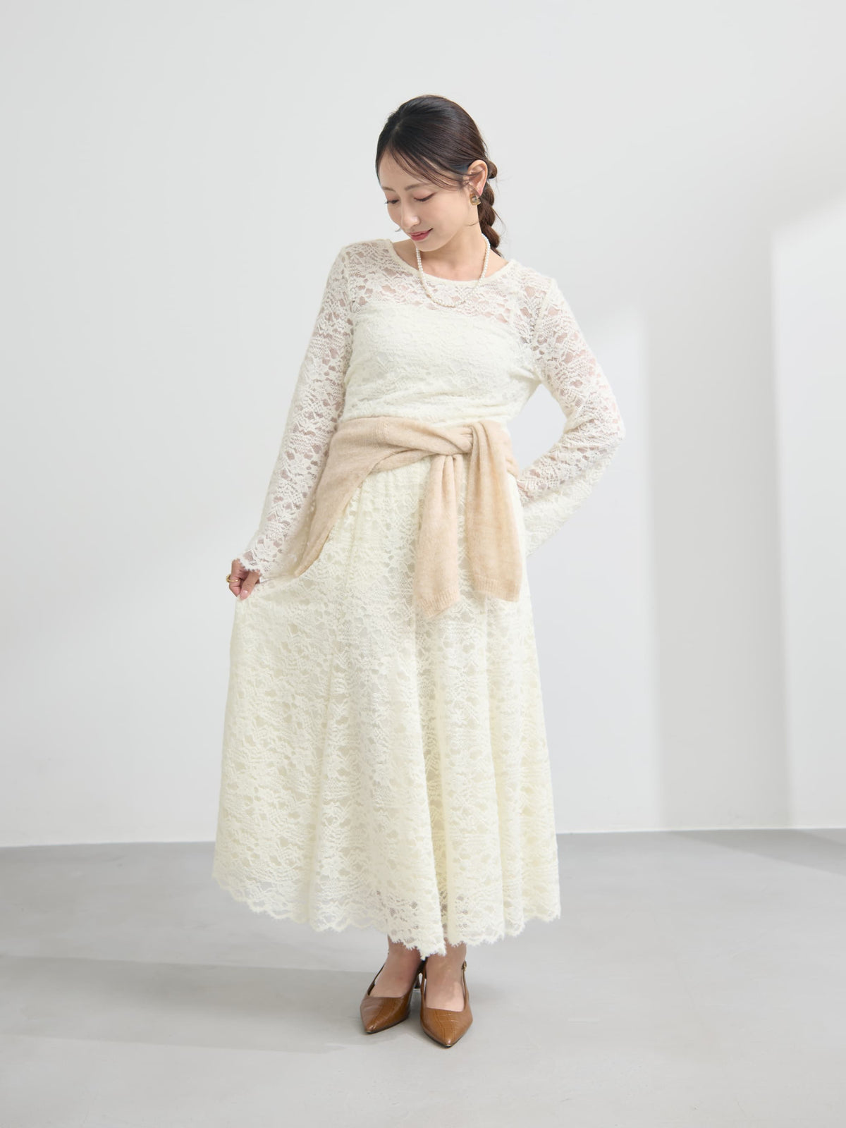 149cm | B:77 W:60 H:83 股下:68.5 | regular-XS着用