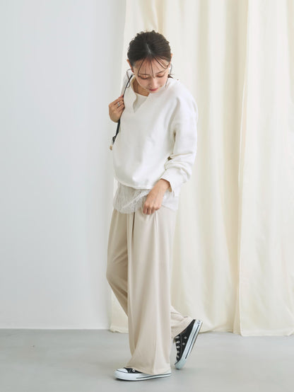 【UVカット/ウォッシャブル/防シワ】リラクシータックパンツ-short & regular　[通常]