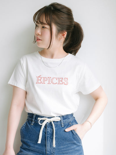 ワンサイズ / オフホワイト×レッド