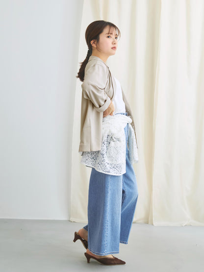 【UVカット/ウォッシャブル/防シワ】リラクシージャケット　[通常]