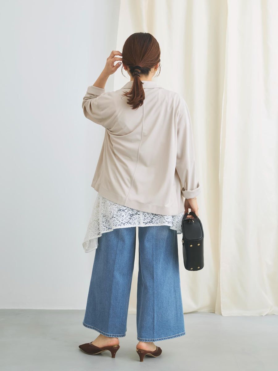 【Healthy DENIM×COHINA】BABY GINGER センタープレスデニム-short & regular　[通常]