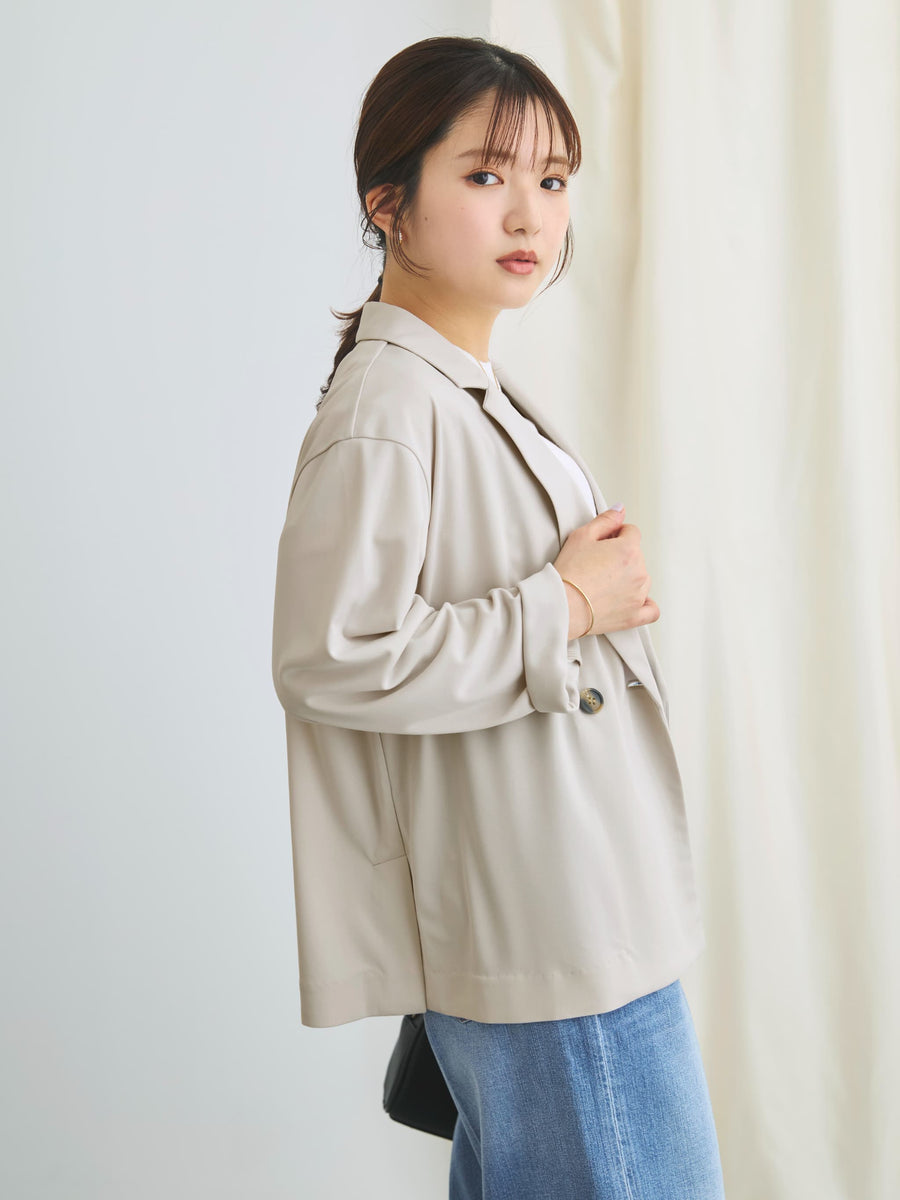 【UVカット/ウォッシャブル/防シワ】リラクシージャケット　[通常]