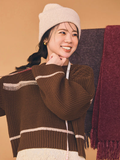 【YUNA SANTA】スイーツみたいなデリシャスニット