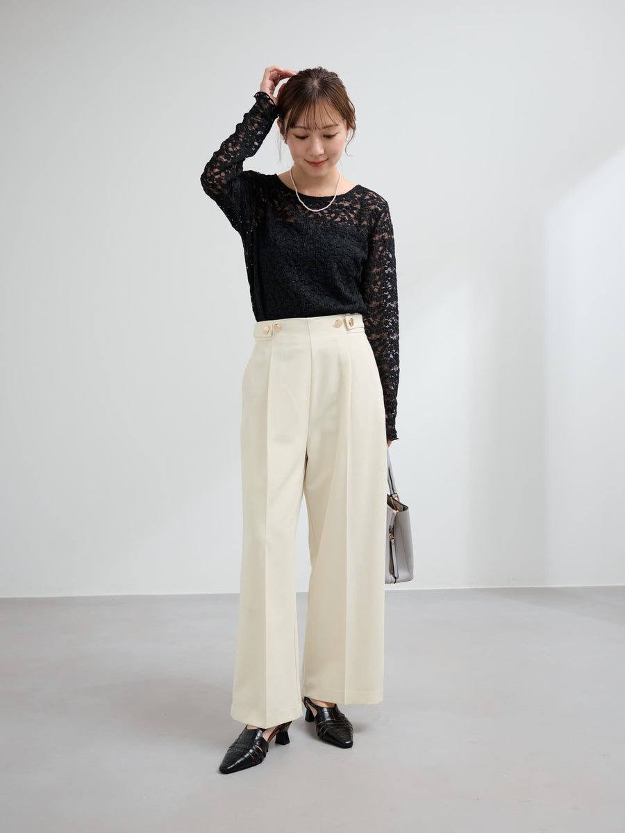 150cm | B:78 W:56 H:74 股下:69  | regular-XS着用