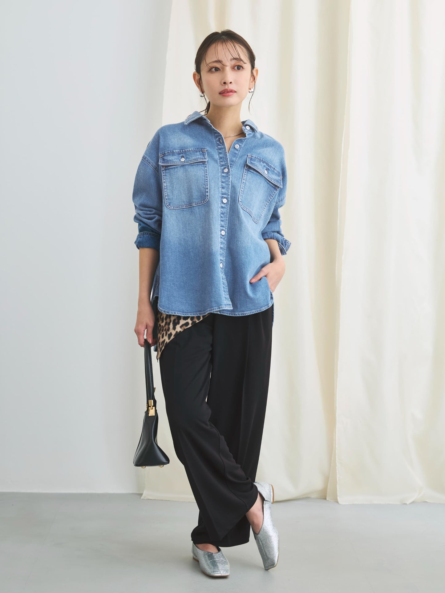 【UVカット/ウォッシャブル/防シワ】リラクシータックパンツ-short & regular　[通常]