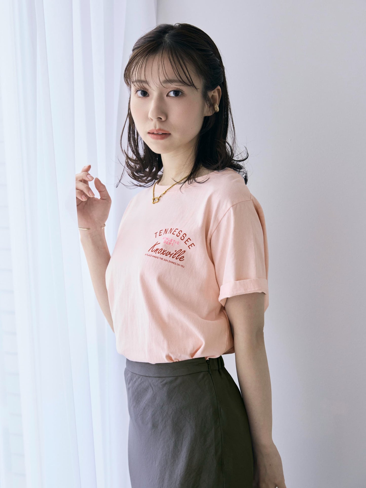 ヴィンテージライクロゴTシャツ　[通常]