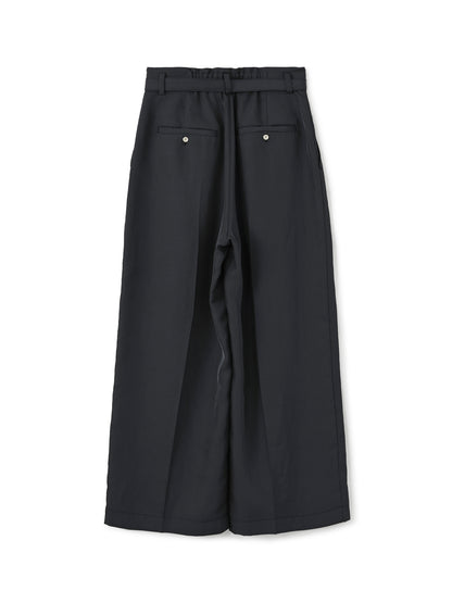 ブライトツイルタックワイドパンツ　[通常]