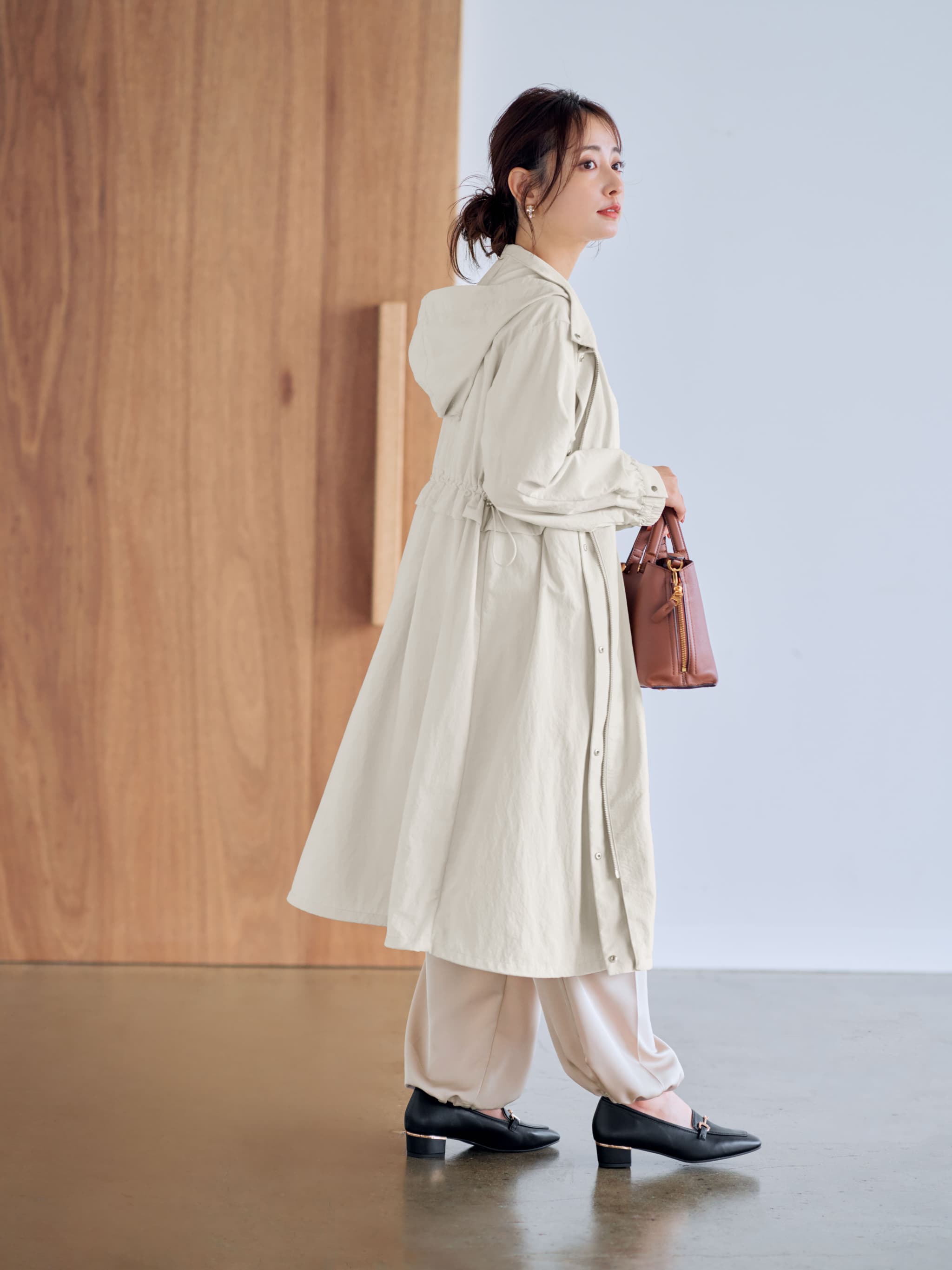 シャイニーツイルワークパンツ-short & regular | 小柄・低身長