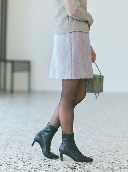 ＜sweetweb掲載＞アルパカシャギーミニスカート　[通常]