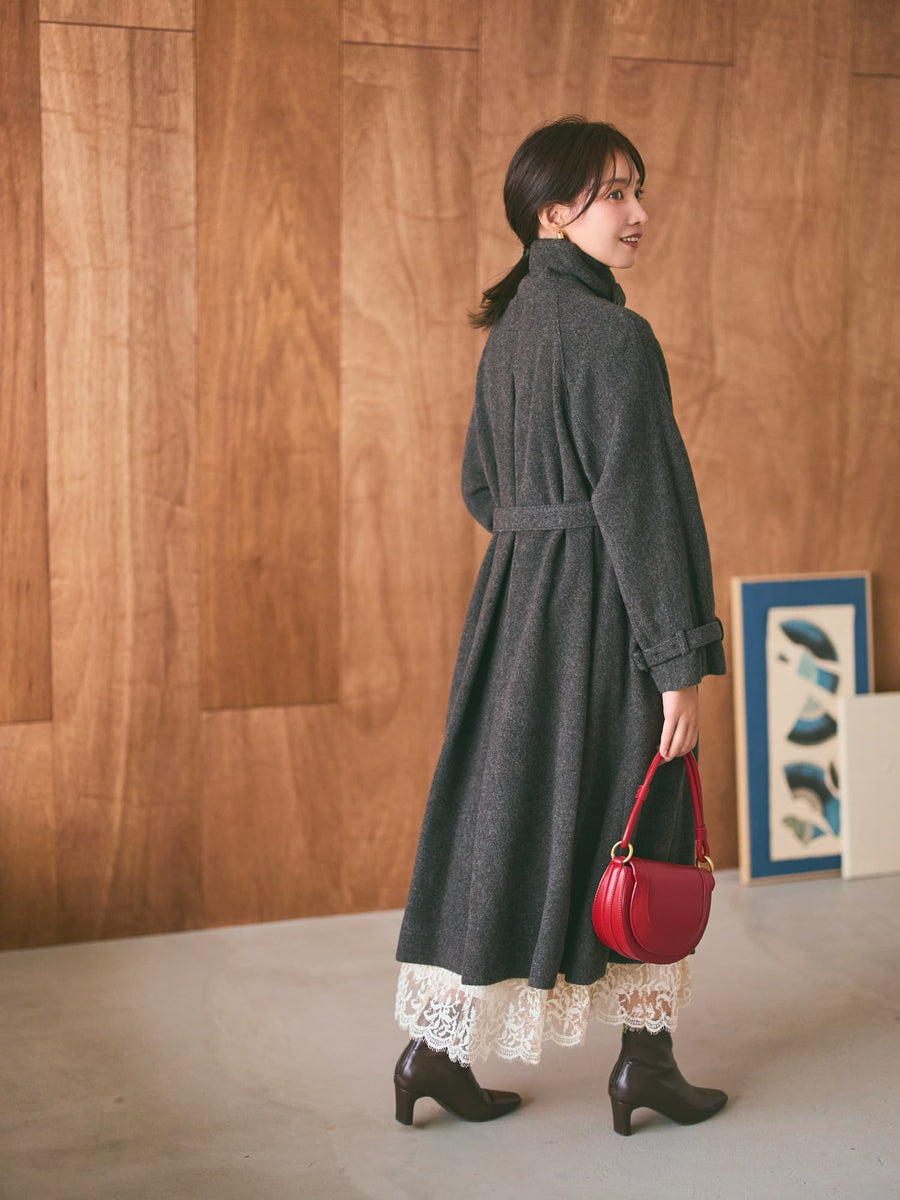 148cm | B:74 W:57 H:79 股下:62 | short着用 (グレー（杢）)