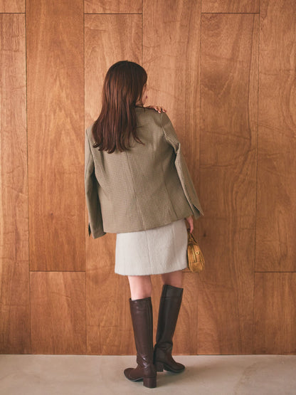 ＜sweetweb掲載＞アルパカシャギーミニスカート　[通常]