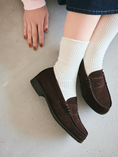 22.5 / ブラウン（スウェード）