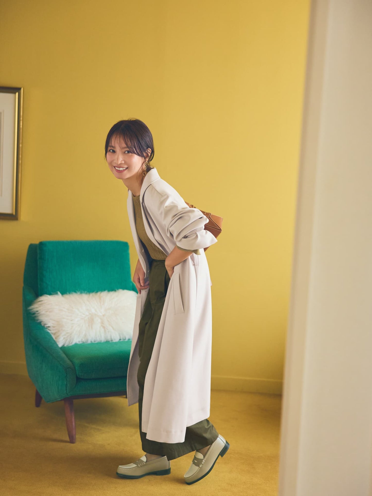 ＜LEE掲載＞【COHINA×HARUTA】クラシックローファー　[通常]