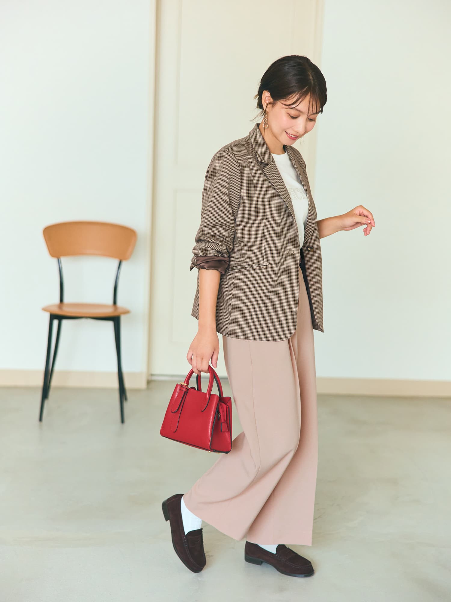 シングルブレストテーラードジャケット | 小柄・低身長女性向け