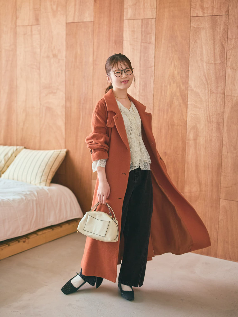 ＜sweet掲載＞リーフレースラッフルブラウス　[通常]