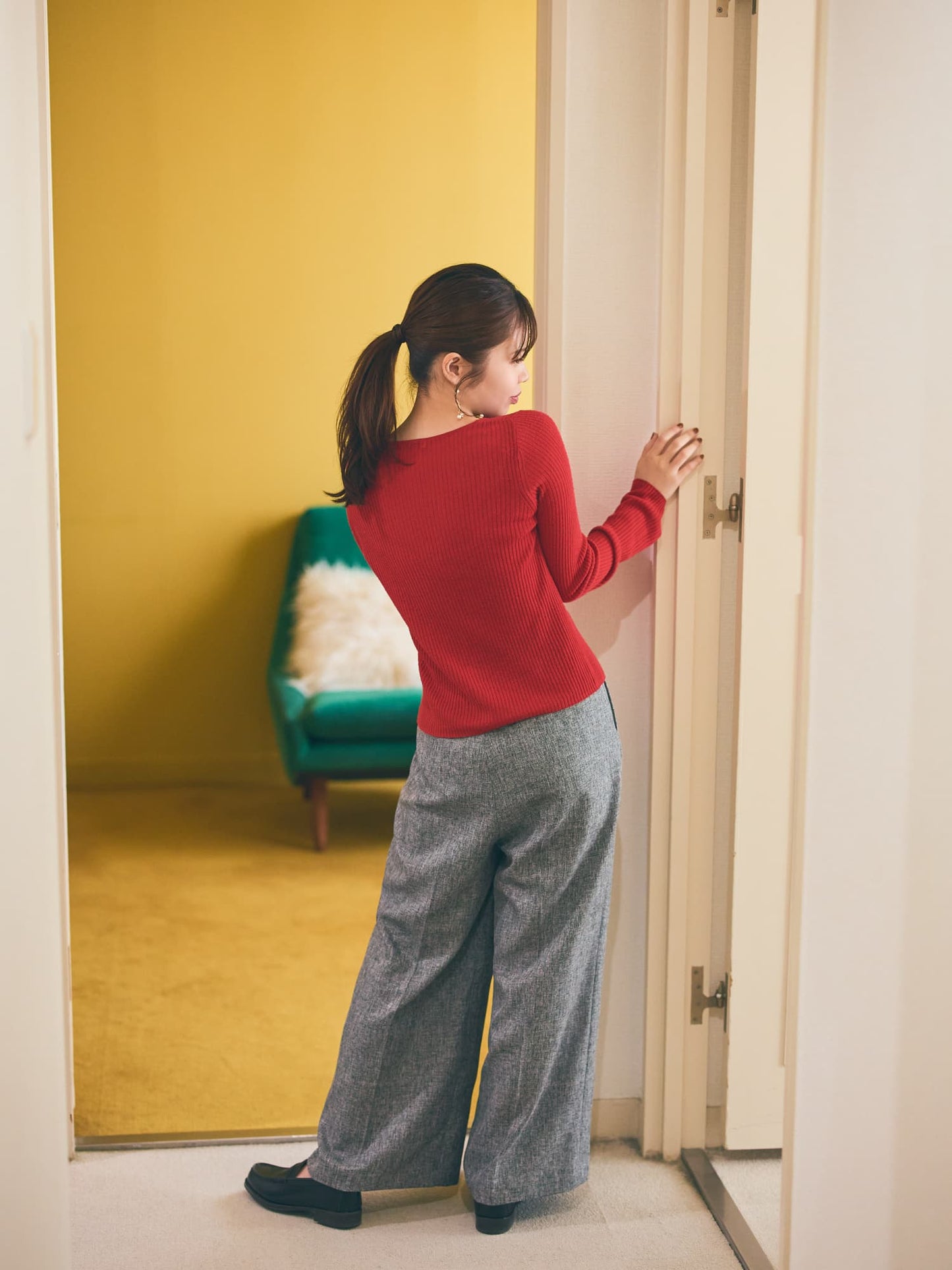 ＜LEE掲載＞【COHINA×HARUTA】クラシックローファー　[通常]