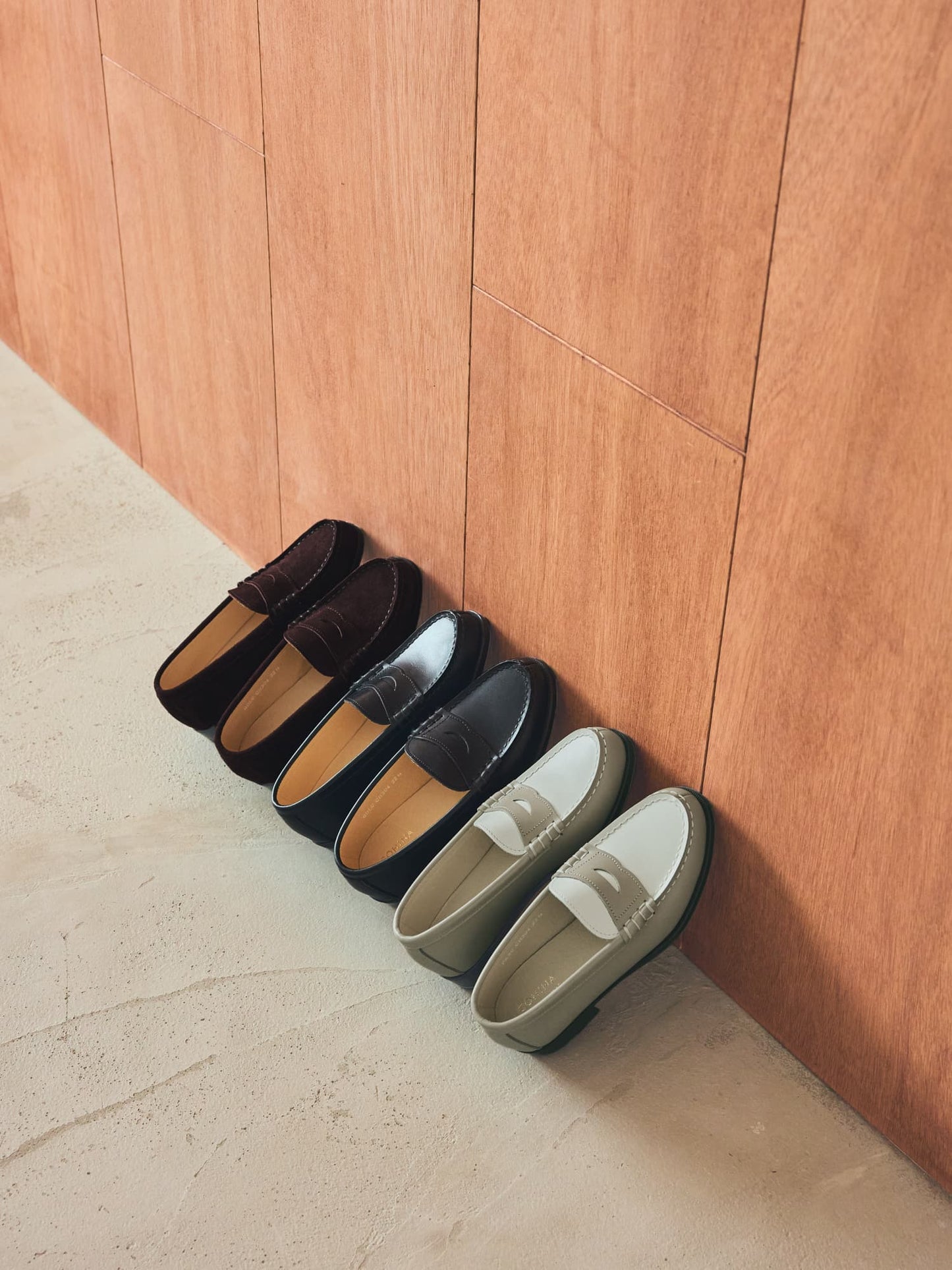 ＜LEE掲載＞【COHINA×HARUTA】クラシックローファー　[通常]