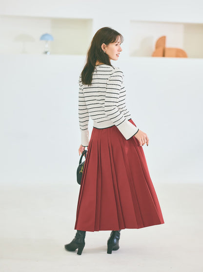 ミニケーブルリブニット　[通常]